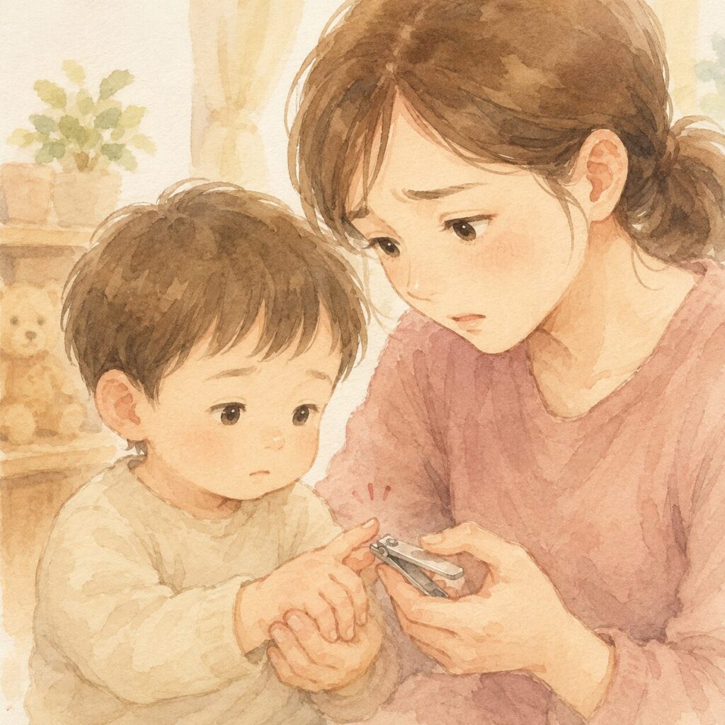 爪噛みに気づいた瞬間